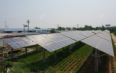 河北高速休息区并网项目太阳能发电案例