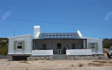 南非度假小屋0.76KW太阳能发电系统